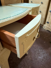 Load image into Gallery viewer, 2 x Cream Bedsides