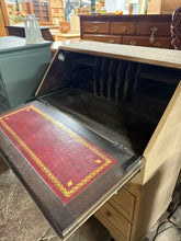 Load image into Gallery viewer, Stripped Oak Bureau