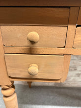 Load image into Gallery viewer, Stripped Mahogany Desk