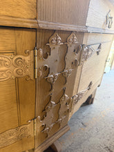 Load image into Gallery viewer, Stripped Oak Sideboard