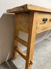 Load image into Gallery viewer, Large Rustic Console Table