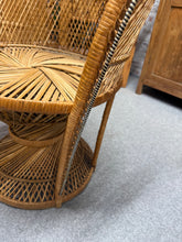 Load image into Gallery viewer, Rattan Peacock Chair