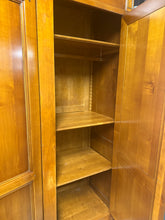 Load image into Gallery viewer, Cherry Wood Triple Wardrobe