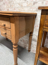 Load image into Gallery viewer, Stripped Mahogany Desk