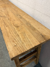 Load image into Gallery viewer, Large Rustic Console Table