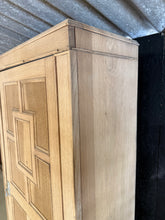 Load image into Gallery viewer, Stripped Oak Wardrobe