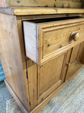 Load image into Gallery viewer, Vintage Pine Dresser