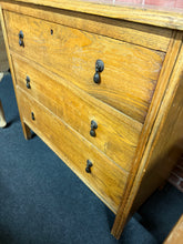 Load image into Gallery viewer, Oak Chest Of Drawers