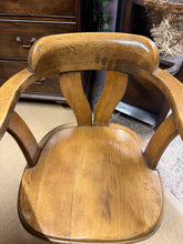 Load image into Gallery viewer, Oak Desk Chair