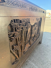 Load image into Gallery viewer, Carved Blanket Box
