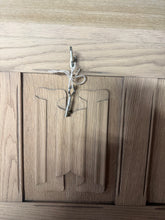 Load image into Gallery viewer, Stripped Oak Bureau