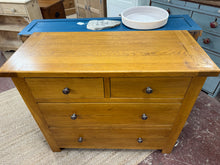 Load image into Gallery viewer, Oak Chest Of Drawers