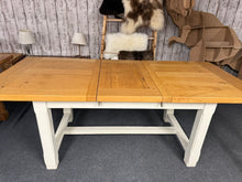 Load image into Gallery viewer, Rustic Extendable Dining Table