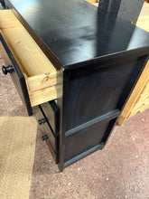 Load image into Gallery viewer, Black Chest Of Drawers