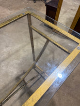 Load image into Gallery viewer, Gold Console Table