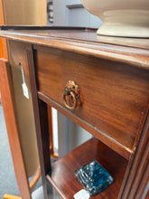 Load image into Gallery viewer, Tall Mahogany Washstand