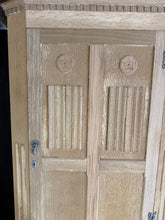 Load image into Gallery viewer, Stripped Oak Wardrobe