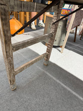 Load image into Gallery viewer, White Wash Folding Table