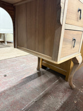 Load image into Gallery viewer, Stripped Oak Desk