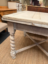 Load image into Gallery viewer, Limed Extendable Table