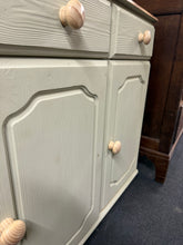 Load image into Gallery viewer, Sage Green Pine Sideboard