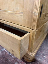 Load image into Gallery viewer, Antique Pine Wardrobe