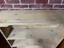 Load image into Gallery viewer, Stripped Pine Bookcase