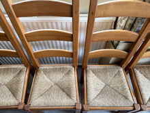 Load image into Gallery viewer, 6 x Oak Dining Chairs