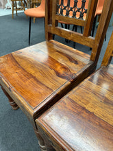 Load image into Gallery viewer, 4 x Mango Wood Chairs