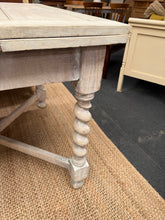 Load image into Gallery viewer, Limed Extendable Table