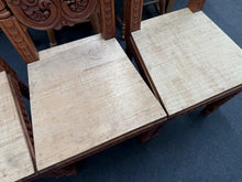 Load image into Gallery viewer, 6 x Indian Hardwood Chairs