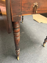 Load image into Gallery viewer, Mahogany Drop Leaf Table