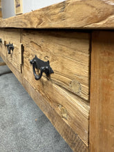 Load image into Gallery viewer, Large Rustic Console Table