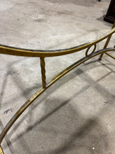 Load image into Gallery viewer, Gold Console Table