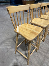 Load image into Gallery viewer, 4 x Pine Stools