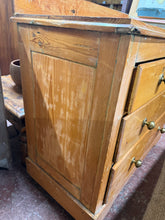 Load image into Gallery viewer, Victorian Pine Chest Of Drawers