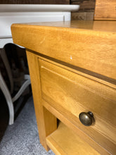Load image into Gallery viewer, 2 x Heavy Oak Side Tables