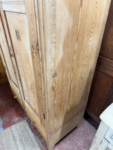 Load image into Gallery viewer, Antique Pine Wardrobe