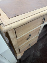 Load image into Gallery viewer, Stripped Oak Desk