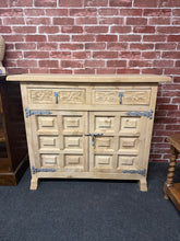 Load image into Gallery viewer, Stripped Spanish Sideboard