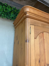 Load image into Gallery viewer, Vintage Pine Wardrobe