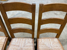 Load image into Gallery viewer, 4 x Ladder-back Dining Chairs