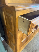 Load image into Gallery viewer, Heavy Oak Dresser