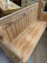 Load image into Gallery viewer, Stripped Pine Pew