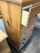 Load image into Gallery viewer, Solid Pine Chest Of Drawers