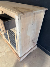 Load image into Gallery viewer, Stripped Mango Wood Sideboard