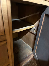 Load image into Gallery viewer, Stripped Mahogany Desk