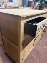 Load image into Gallery viewer, Stripped Oak Sideboard