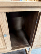 Load image into Gallery viewer, Stripped Oak Cupboard