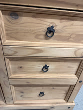 Load image into Gallery viewer, Wide Pine Chest Of Drawers
